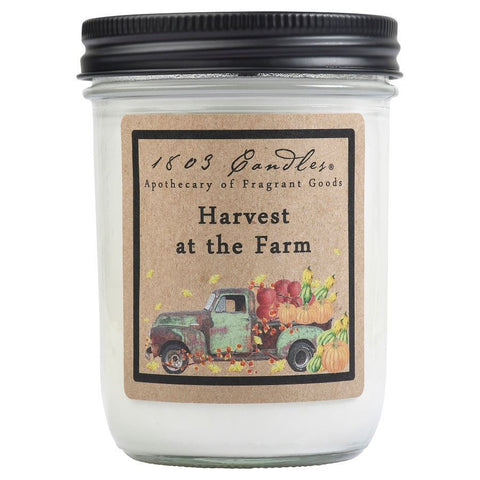 Harvest at the Farm-14oz Jar Candle 1803 Candles