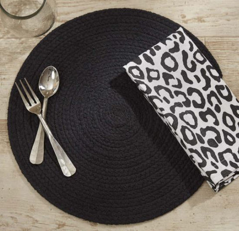 ESSEX PLACEMAT - BLACK Park Designs