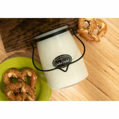 Butter Jar 22 oz: Salted Pretzel Milkhouse Candle Co