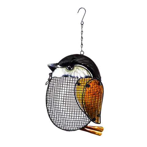 Mesh Hanging Bird Feeder, Chickadee Evergreen Enterprises