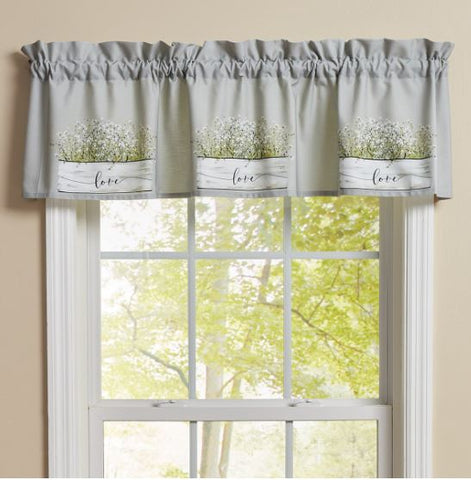 BOUQUET OF GRACE VALANCE 60X14 Park Designs