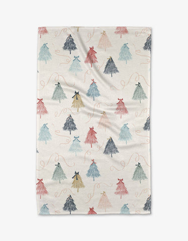 Winter Wonderland Tea Towel Geometry