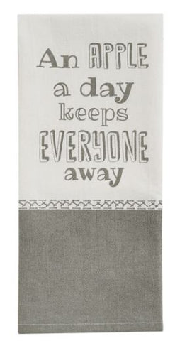 APPLE A DAY PRINT DISHTOWEL Park Designs