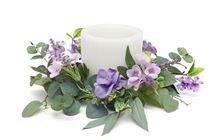 Candle Ring 17.5"D Polyester (F Melrose