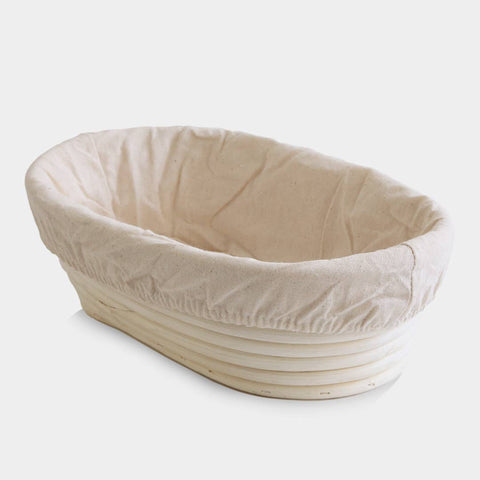 Oval Proofing Basket and Liner Breadtopia