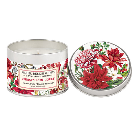 MDW Christmas Bouquet Travel Candle Stonewall Kitchen