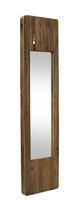 Mirror 10"L x 40.25"H Wood/Glass Melrose