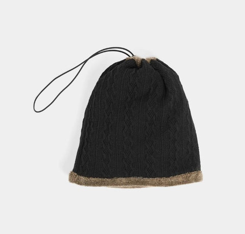 Convertible Snood/Hat - Black TGB Brands