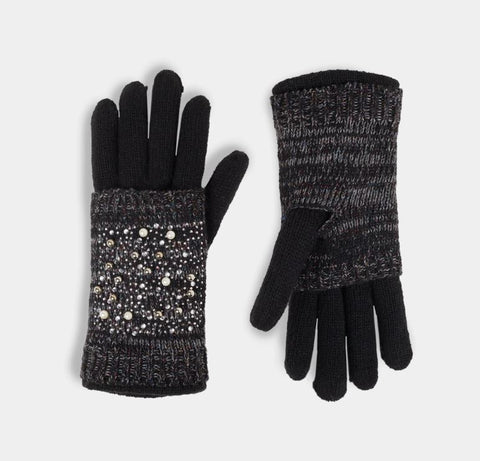 Pearltastic Convertible Gloves - Black TGB Brands