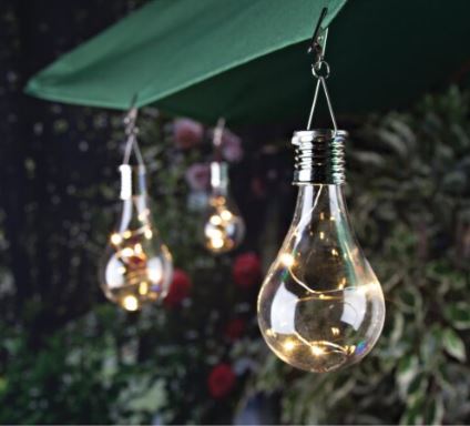 5.5"H Solar Light Bulb The Gerson Companies