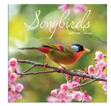 SONGBIRDS-LNG 2025 WALL CALENDAR Lang Companies, Inc
