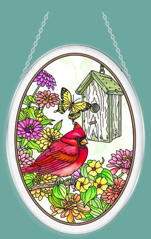 Birdsong Cardinal - 9" x 6.5" LOV Bridgeton Hall