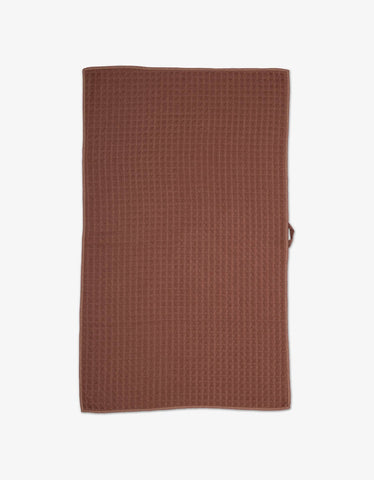 Dusty Rose Waffle Hand Towel Geometry