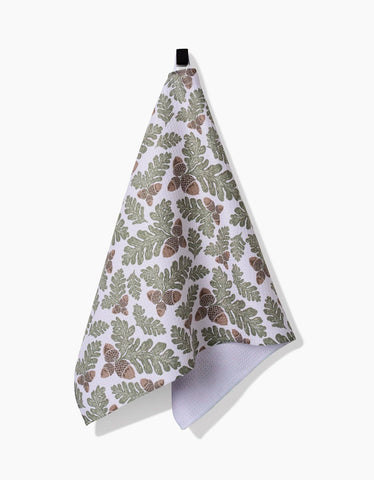 Autumn Pines Tea Towel Geometry