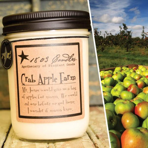 14 oz Crab Apple Farm Candle - Treehouse Gift & Home