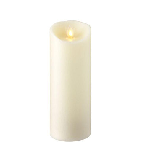 3"X8" PILLAR CANDLE-IVORY-VANIL RAZ