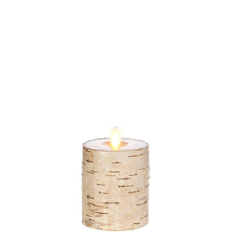 3.25x3" Birch Pillar Candle RAZ