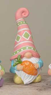 6.1"H Resin Easter Gnome Gerson