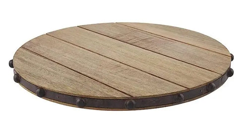 Bead Rim Lazy Susan Mud Pie