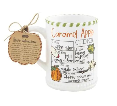 FALL RECIPE MUGS Mud Pie