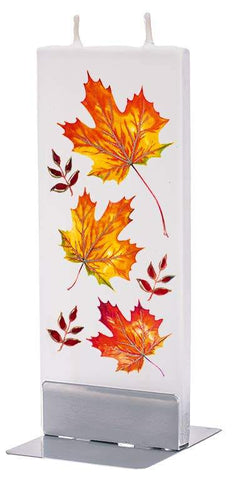 Flat Handmade Candle - Fall Leaves Flatyz