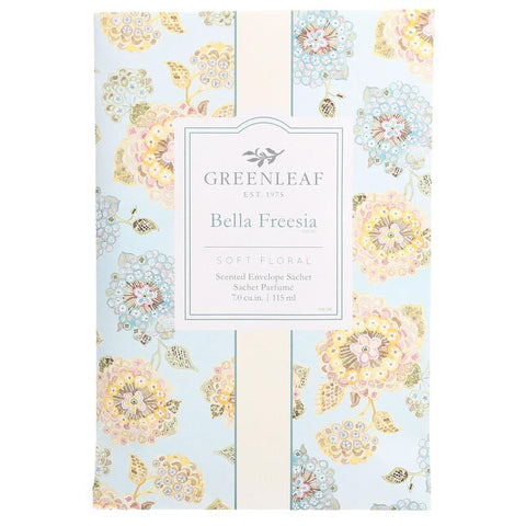 Greenleaf Sachet - Bella Freesia Greenleaf