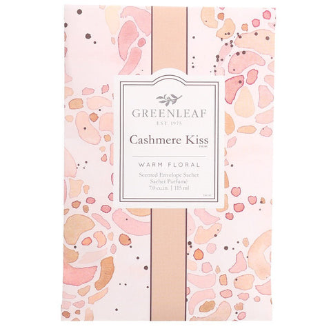 Greenleaf Sachet - Cashmere Kiss Greenleaf