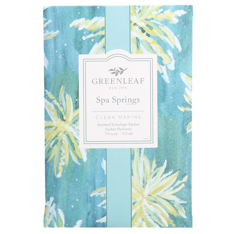 Greenleaf Sachet - Spa Springs Greenleaf