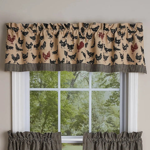 Hen Pecked Valance Park Designs