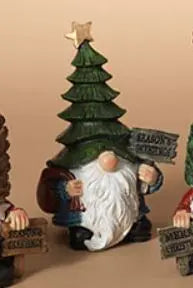 Holiday Gnome Figurines Gerson