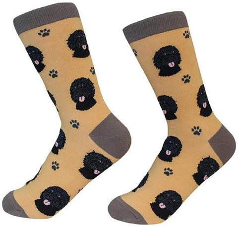 Labradoodle Black Socks - Treehouse Gift & Home