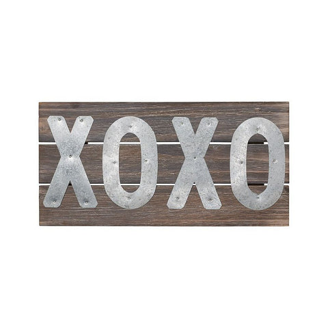 Metal XOXO Pallet Sign 12 in - Treehouse Gift & Home