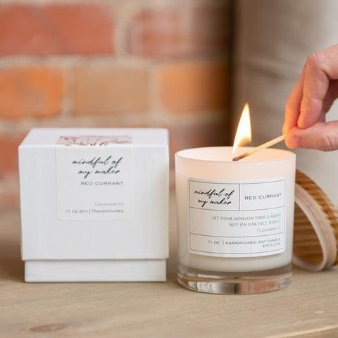 Mindful of My Maker Boxed Candle in 11 oz - Treehouse Gift & Home