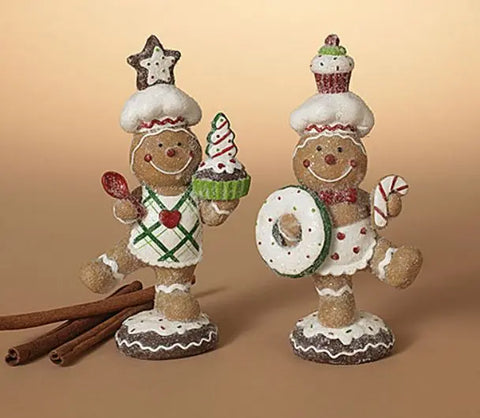 Resin Holiday Gingerbread Gerson