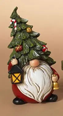 Resin Holiday Gnome Figurines Gerson