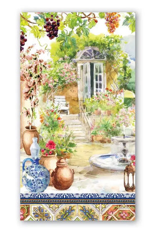 Tuscan Terrace Hostess Napkin Michel Design Works