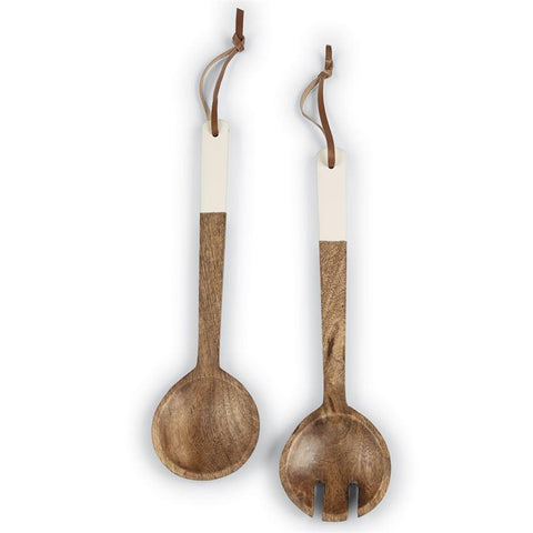 Wood Enamel Serving Set - Treehouse Gift & Home